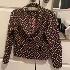 Vintage Wool Cropped Blazer